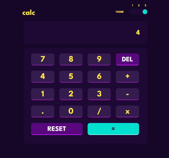 Imagen del proyecto: Calculator